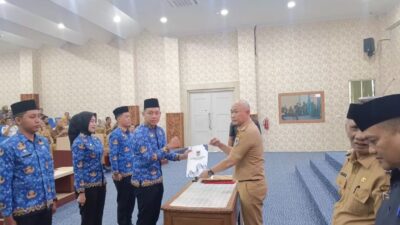 Sebanyak 35 Orang Pelantikan PPPK Di Lubuklinggau Berlangsung khidmat