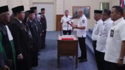 Walikota Lubuklinggau Resmi Melantik Sekaligus Mengambil sumpah Dan Janji 17 Pejabat Fungsional