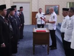 Walikota Lubuklinggau Resmi Melantik Sekaligus Mengambil sumpah Dan Janji 17 Pejabat Fungsional