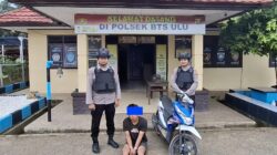 Patroli Presisi, Polsek BTS Ulu Polres Musi Rawas Berhasil Ringkus Pencuri Sepeda Motor Antar Provinsi